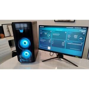 Acer Predator Orion 7000 W/Predator x25 360hz monitor (i7 12th gen 32GB Ram 1TB)